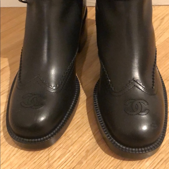 boots chanel 2018